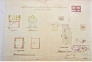 Presshaus-Plan für Josef Zierler - 1905